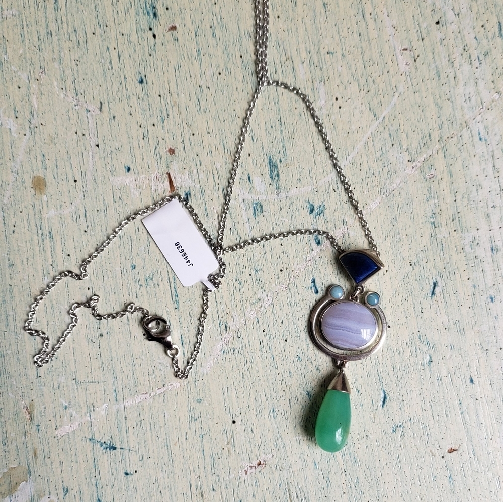 Sterling silver necklace - Picture 2 of 5